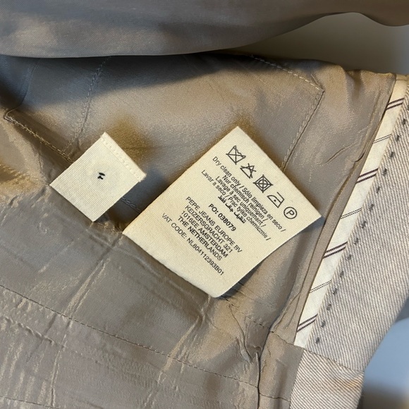 Twenty8Twelve Cropped Linen Blazer - Sz US4 - Picture 11 of 14